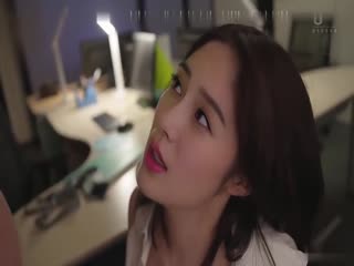 AI-杨颖-暴雨天气无法回家的男女同事在办公室擦出爱的火花